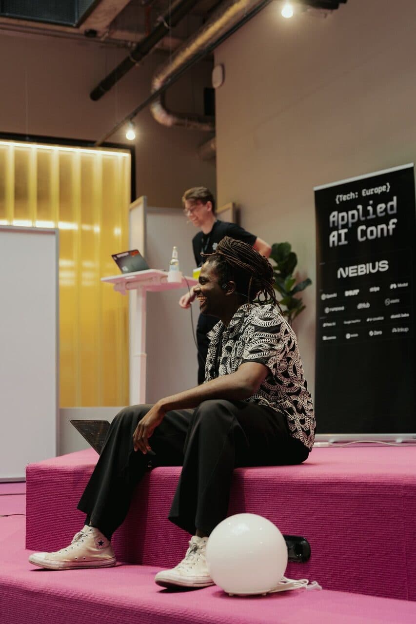The main stage host at Applied AI Conf 2026