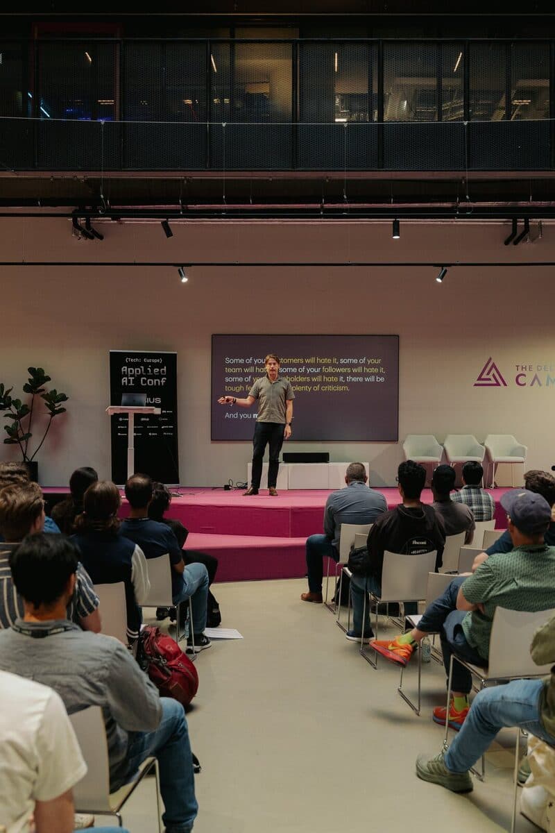 The main stage at Applied AI Conf 2026
